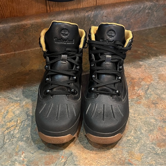 Timberland black boots size 6 Men - Picture 1 of 9